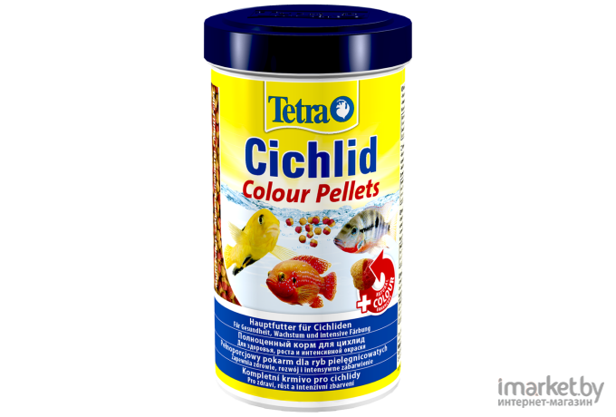 Корм для рыб Tetra Cichlid Colour 500ml [197343/710840]