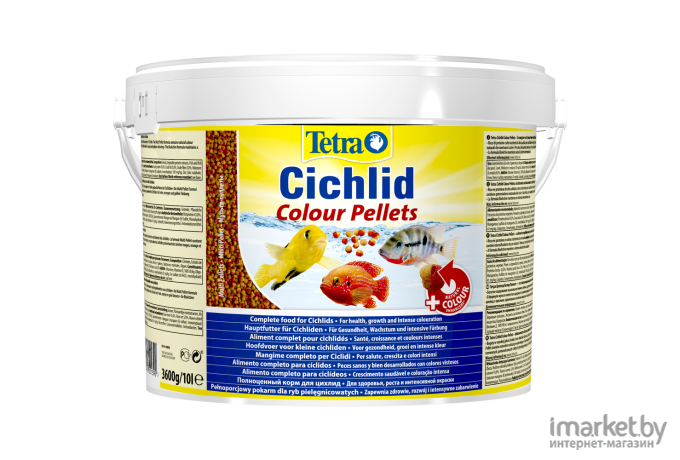 Корм для рыб Tetra Cichlid Colour 500ml [197343/710840]