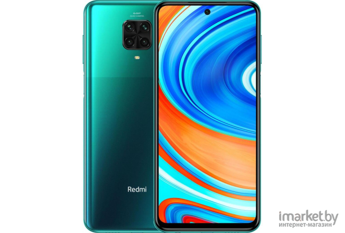 Мобильный телефон Xiaomi Redmi Note 9 Pro 6Gb/128Gb Tropical Green