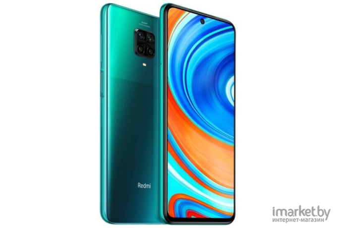 Мобильный телефон Xiaomi Redmi Note 9 Pro 6Gb/128Gb Tropical Green