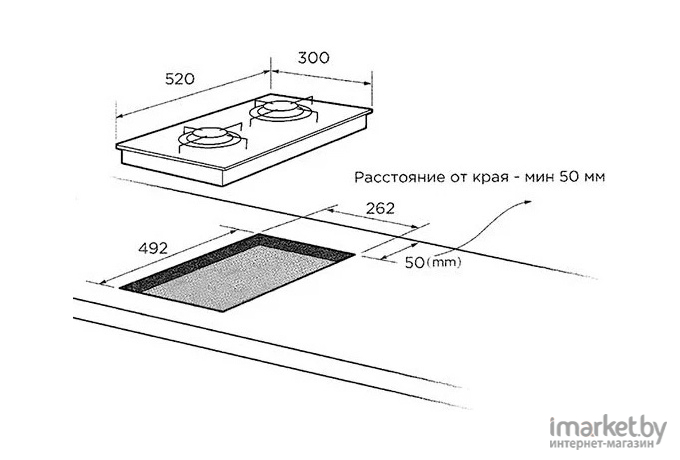 Варочная панель Midea MG3260TGB