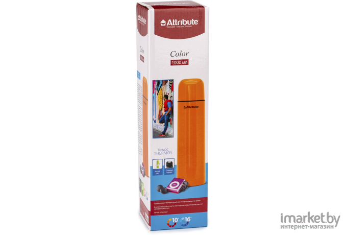 Термос Attribute Color  1.0L [AVF103]