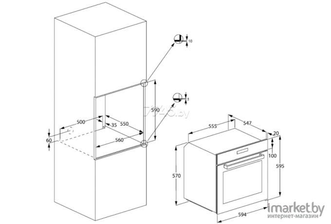 Духовой шкаф BEKO BIE22302XD