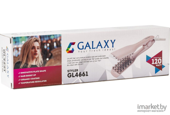 Щипцы-гофре Galaxy GL 4661