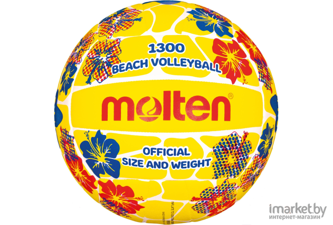 Мяч для пляжного волейбола Molten V5B1300-FY [719QX2RHRB]