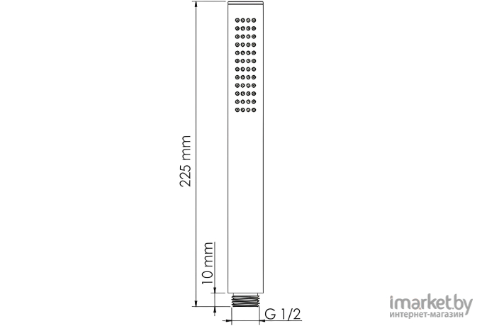 Душевая лейка Wasserkraft A137