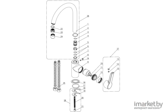 Смеситель IDDIS Sena SENSBR0I01