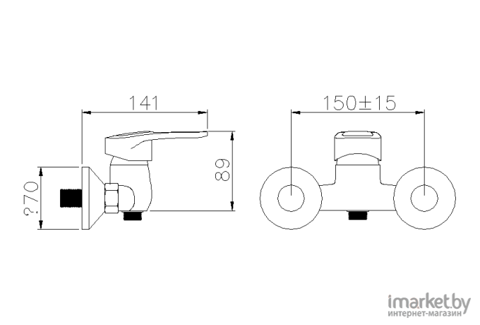 Смеситель Potato P2025