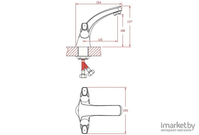 Смеситель Zollen Minden MI53420932