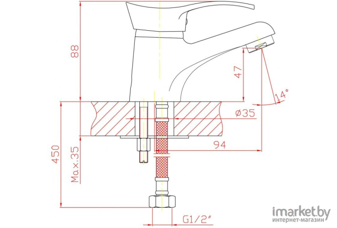 Смеситель Zollen Mainz MA53410522