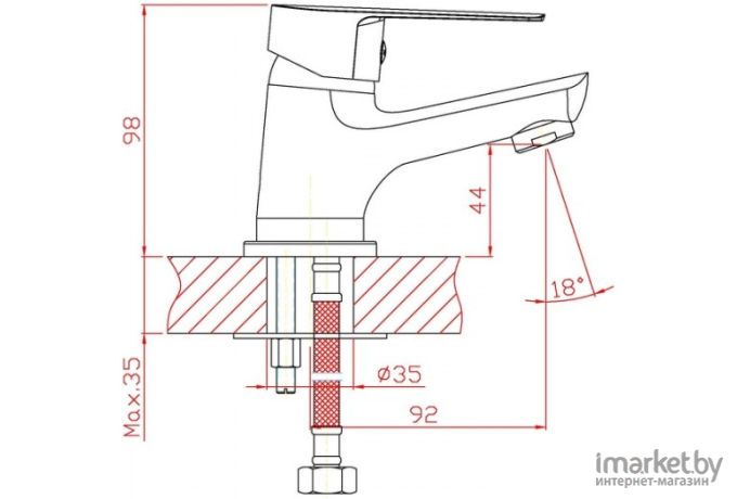 Смеситель Zollen Korbach KR53411522