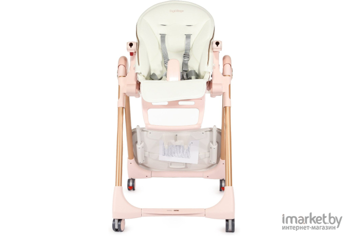 Стульчик для кормления Peg-Perego PR.PAPPA FOLLOW ME розовый/белый [IH01000000BL00]