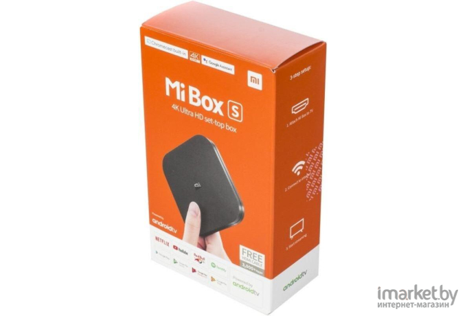 Смарт-приставка XIAOMI Mi Box EU MDZ-22-AB (PFJ4086EU)