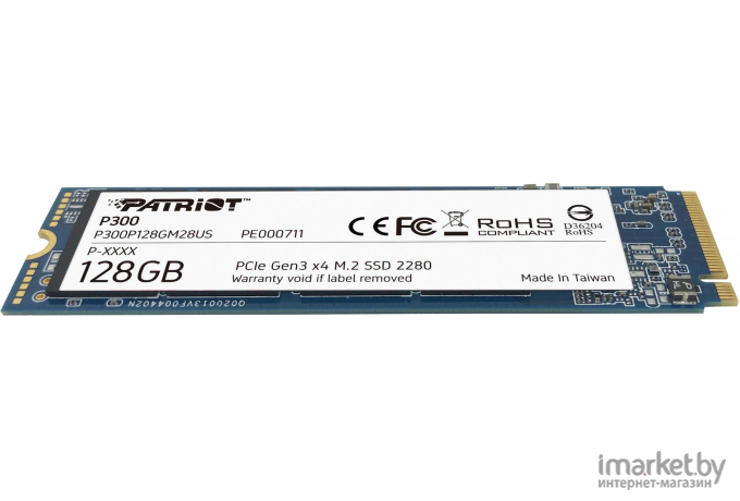 SSD диск Patriot 2280 128GB [P300P128GM28]