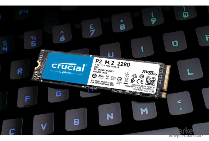 SSD диск Crucial 250 Gb M.2 2280 M  P2 [CT250P2SSD8]