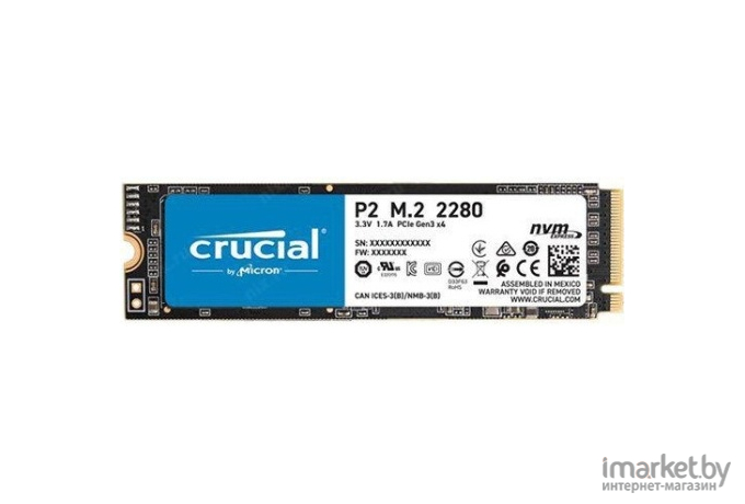 SSD диск Crucial 250 Gb M.2 2280 M  P2 [CT250P2SSD8]