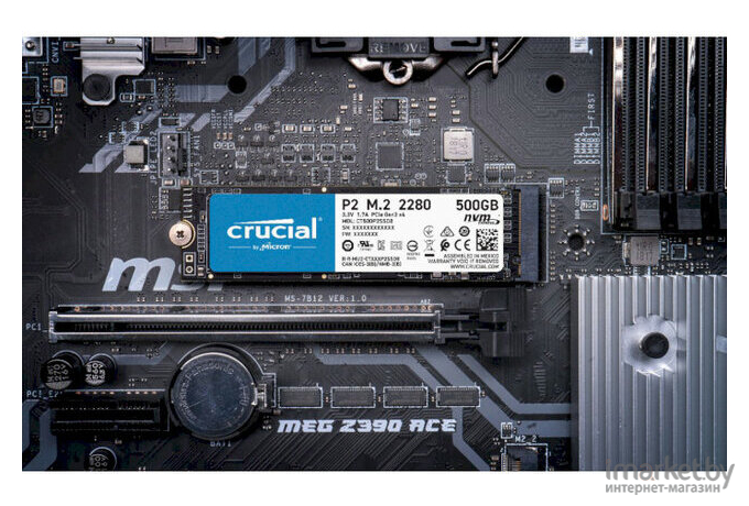 SSD диск Crucial 500 Gb M.2 2280 M [CT500P2SSD8]