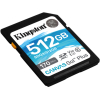 Карта памяти Kingston SD 512GB SDXC Class 10 UHS-I U3 V30 Canvas Go Plus 170MB/s [SDG3/512GB]