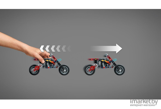 Конструктор LEGO Technic Шоу трюков на грузовиках и мотоциклах [42106]