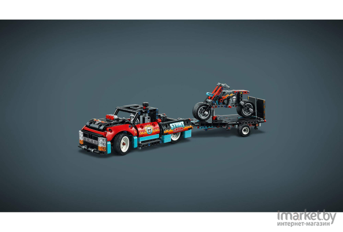 Конструктор LEGO Technic Шоу трюков на грузовиках и мотоциклах [42106]