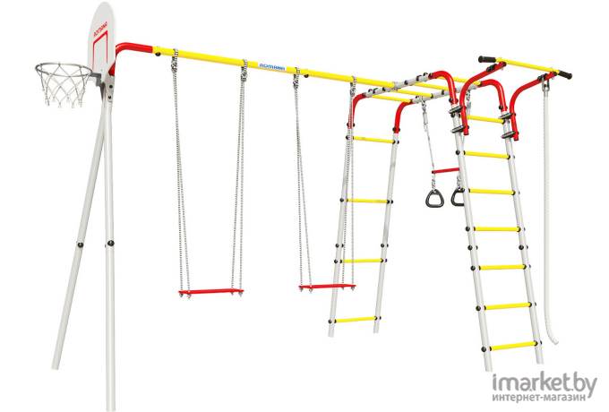 Спортивный комплекс Romana Акробат-2 103.19.05 + Качели фанерные 1.Д-26.00 + Качели фанерные 1.Д-26.00