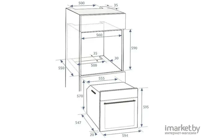 Духовой шкаф BEKO BRE22305X