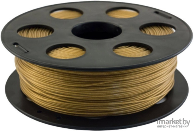 Пластик для 3d-принтера Bestfilament PLA 1.75мм 1кг золотистый металлик