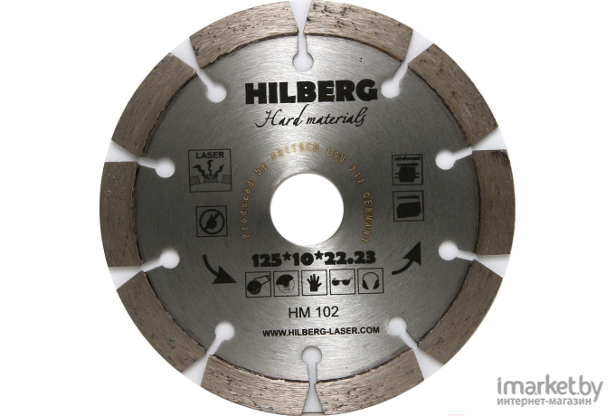 Алмазный диск Hilberg Отрезной HM102