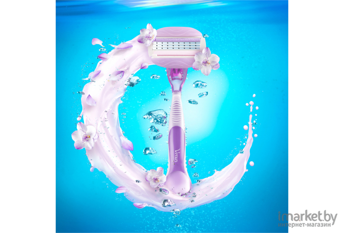 Сменные кассеты Gillette Venus Breeze с гелем 4шт