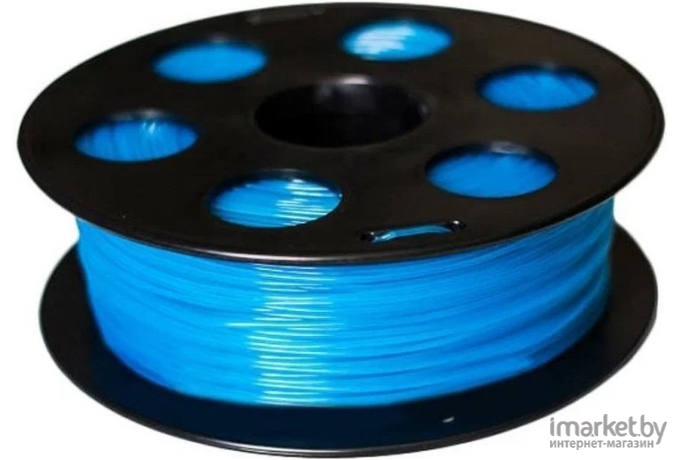 Пластик для 3d-принтера Bestfilament PLA 1.75мм 1кг флуоресцентный голубой