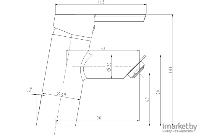 Смеситель Esko London LD 26