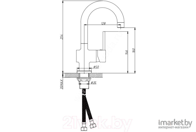 Смеситель Esko Single SG 26