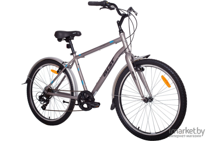 Велосипед AIST Cruiser 1.0 26 18.5 2020 графитовый