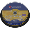 Оптический диск Verbatim DVD+RW 4.7 Gb 4x Slim Case 5 [43297]