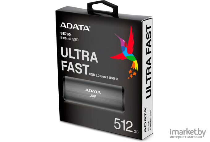 SSD диск A-Data 512GB SE760 [ASE760-512GU32G2-CTI]