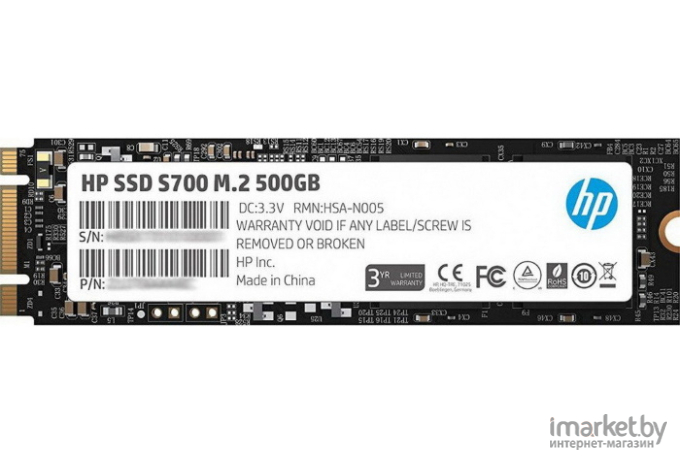 SSD диск HP 500GB S700 [2LU80AA#ABB]