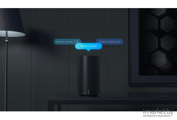 Беспроводной маршрутизатор Xiaomi AC2100 10/100/1000BASE-TX черный