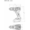 Дрель-шуруповерт Metabo SB 18 L BL с 2-мя АКБ, кейс [602331800]