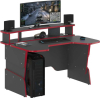 Стол игровой Skyland STG 1390 антрацит/красный