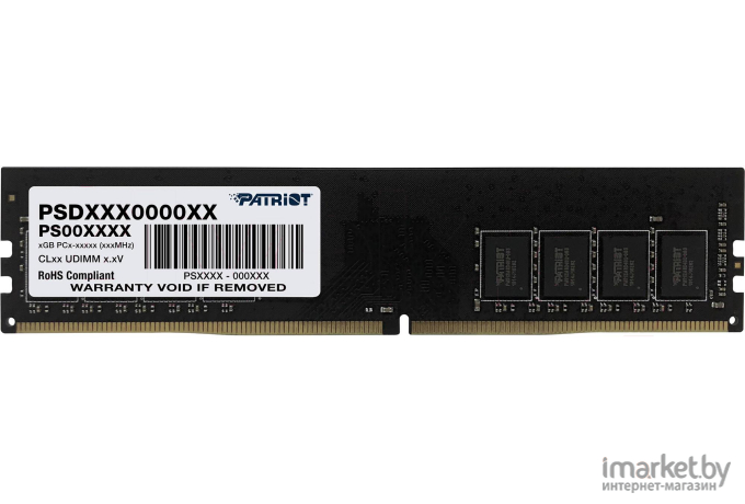 Оперативная память Patriot DDR 4 DIMM 16Gb PC25600 [PSD416G320081]