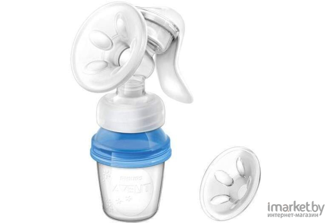 Молокоотсос Philips AVENT Natural SCF330/13 + пакеты для стерилизации