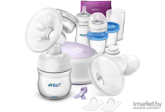 Молокоотсос Philips AVENT Ultra Comfort с аксессуарами (SCF332/35)