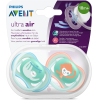 Набор пустышек Philips AVENT Ultra Air 18+ мес. 2 шт. [SCF349/21]