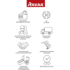 Экран для ванны Ravak A Avocado 160L [CZQ1000A00]