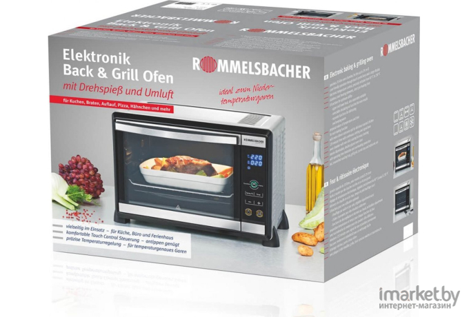 Мини-печь ROMMELSBACHER BGE 1580/E