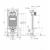 Инсталляция для унитаза Deante для CST X50S