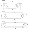 Поручень для ванной Deante Vital NIV 041B