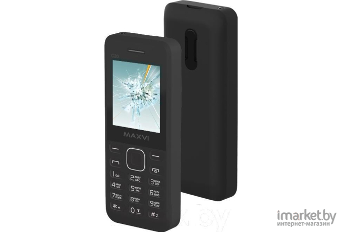 Мобильный телефон Maxvi С20 Black