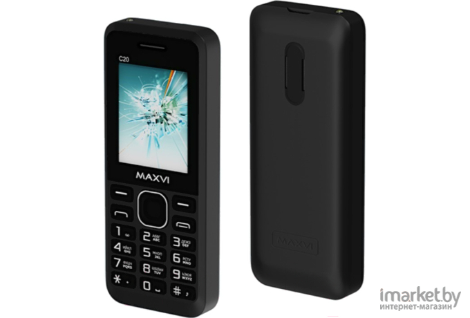 Мобильный телефон Maxvi С20 Black