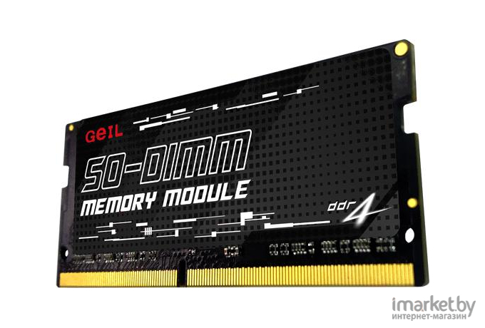 Оперативная память GeIL 16GB DDR4 SODIMM PC4-21300 [GS416GB2666C19SC]